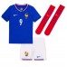 Maillot de foot France Olivier Giroud #9 Domicile vêtements enfant Europe 2024 Manches Courtes (+ pantalon court)